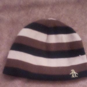Original Penguin Beanie reversible toboggan